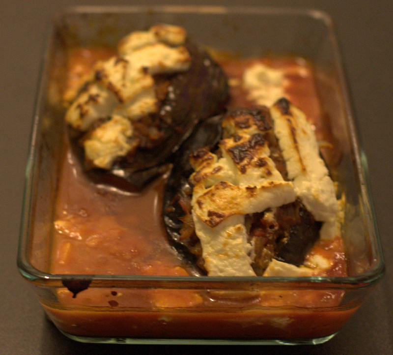 Aubergine farcie