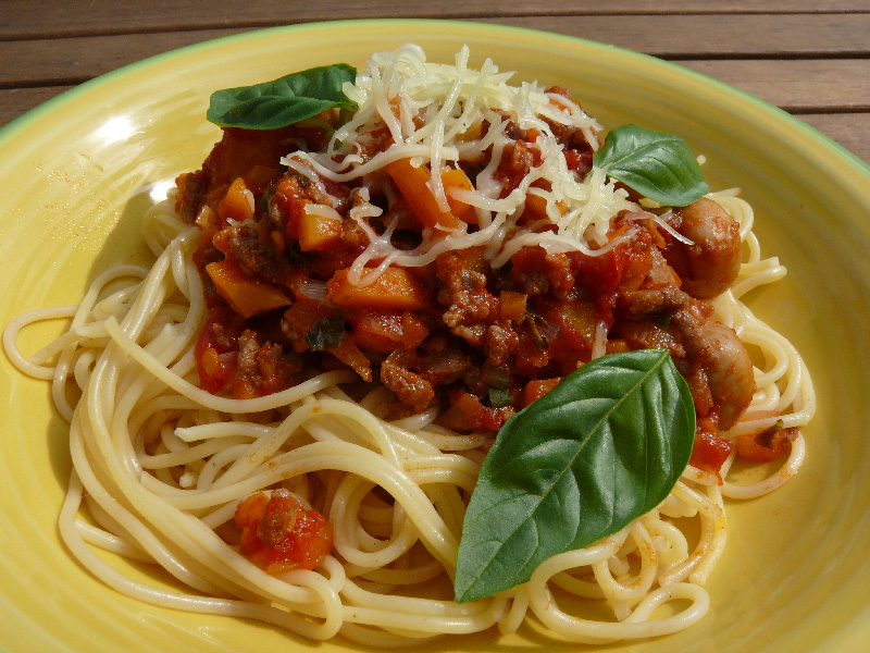 Spaghetti à la bolognaise