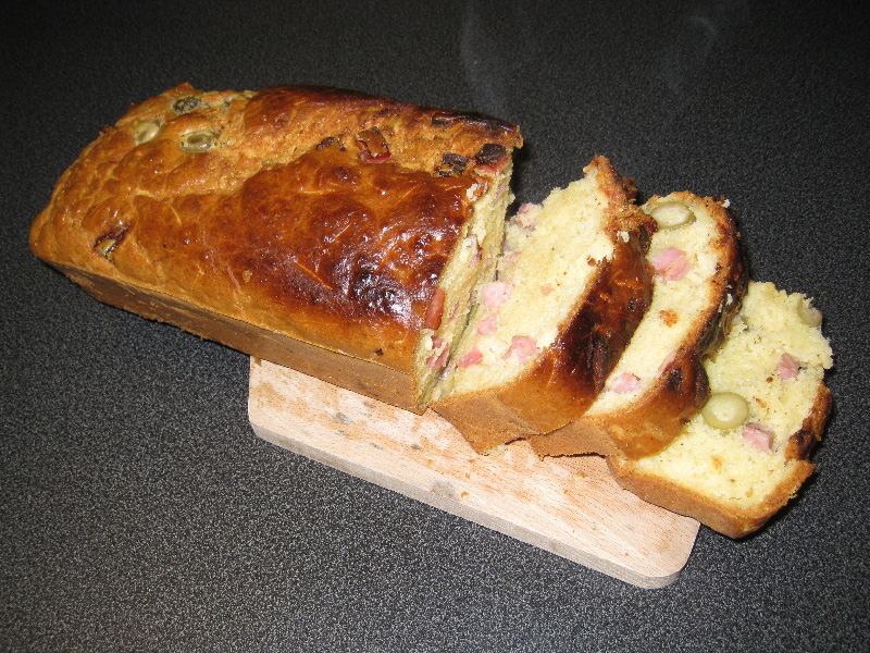 Cake aux olives
