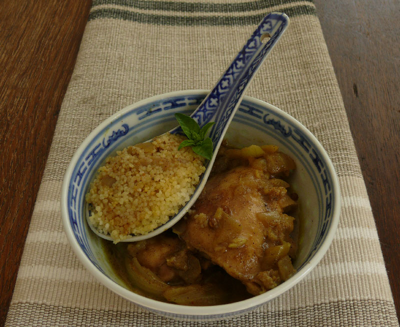 Poulet au lait coco