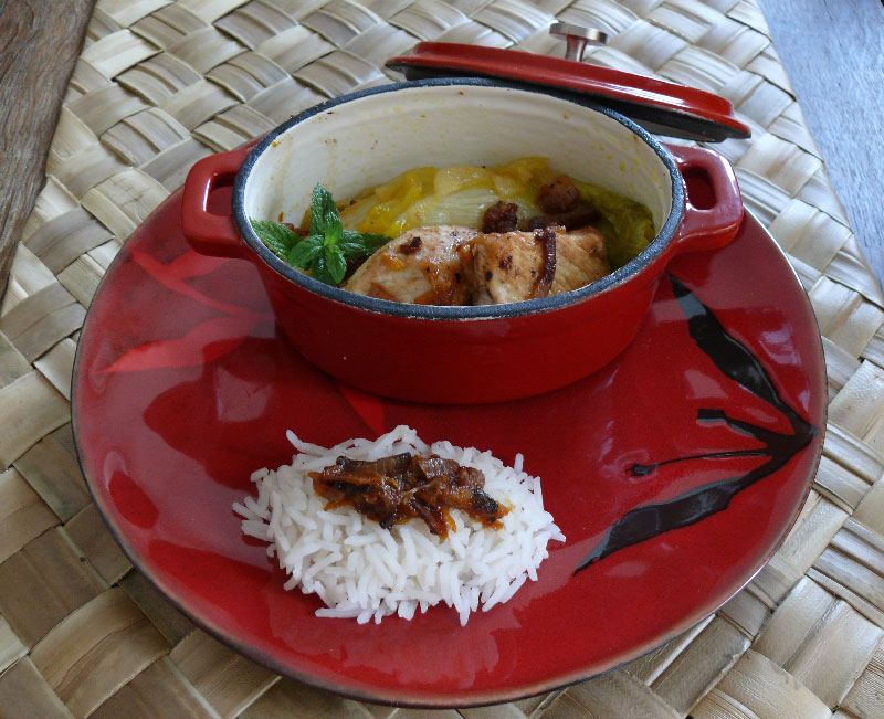 Echine de porc aux endives