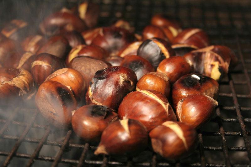 Chataigne grillée