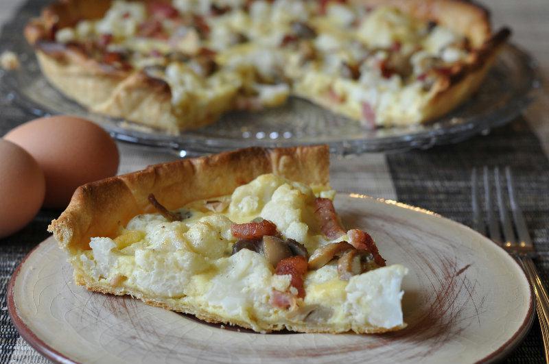 Quiche au choux fleur