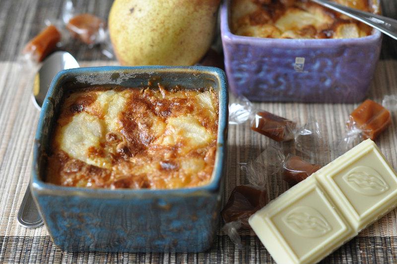 Clafoutis poire - caramel