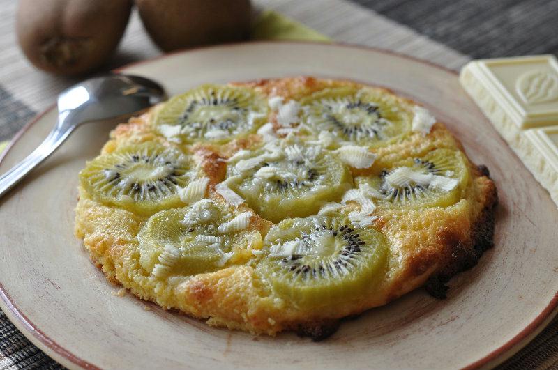 Tartelette kiwi - chocolat blanc