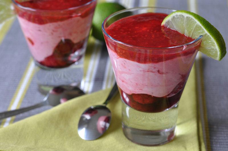 Mousse de framboise