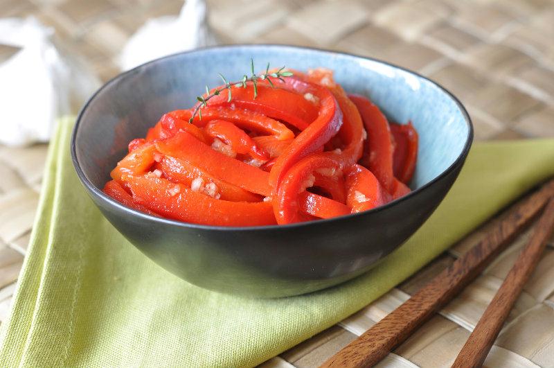 Salade de Poivrons grillés