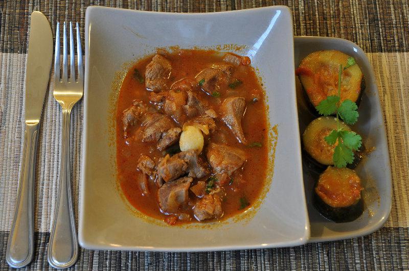 Tajine d'agneau aux courgettes