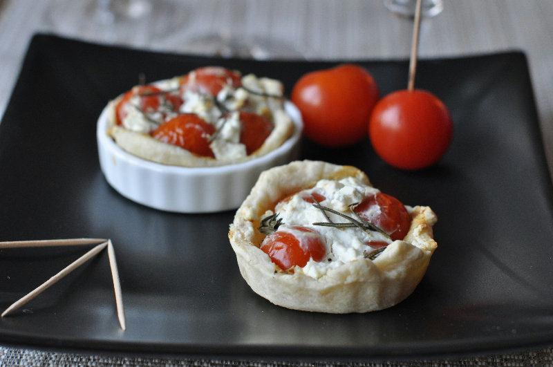 Mini tartelette aux tomates