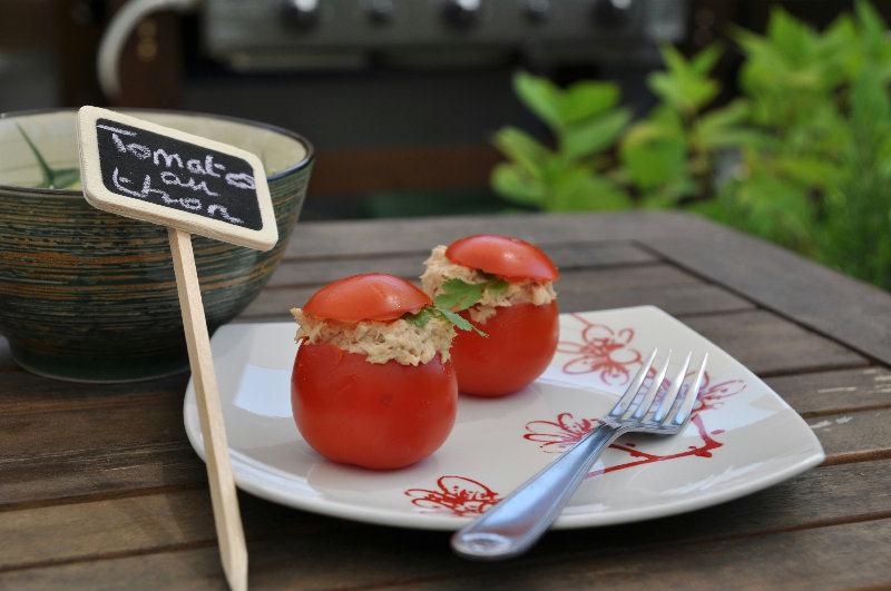 Tomates au thon