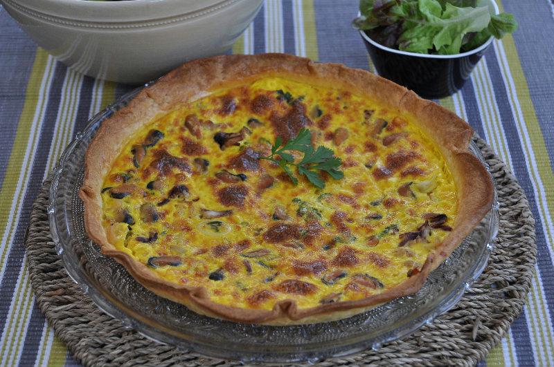 Quiche aux fruits de mer