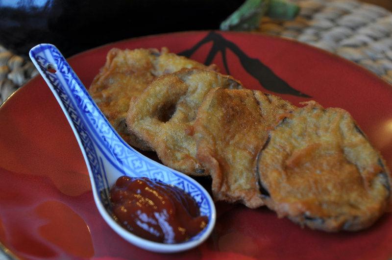 Pakoras d'aubergines