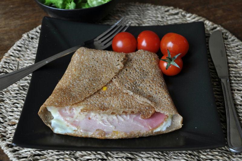 Galettes au jambon