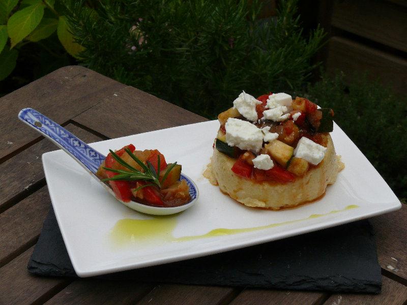 Polenta au cumin