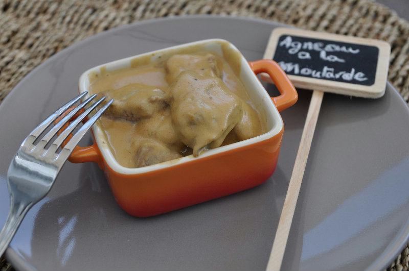 Agneau à la moutarde
