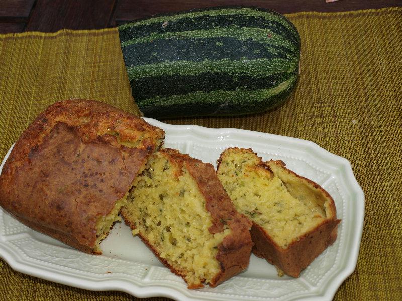 Cake courgette et parmesan