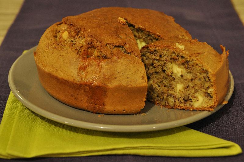 Cake aux Noix et Roquefort