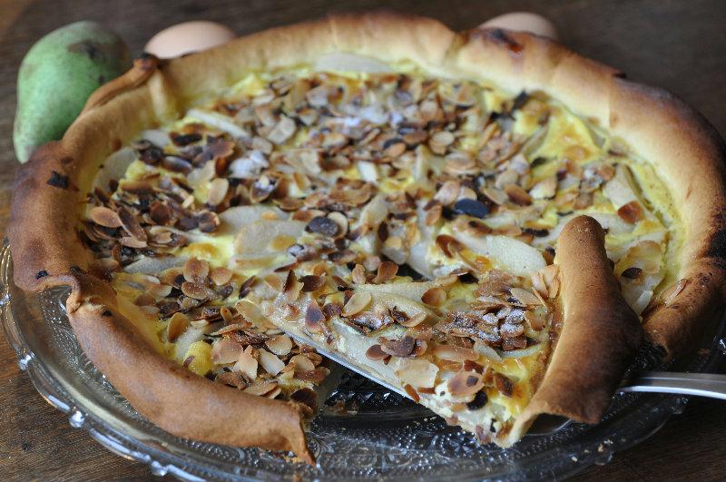 Tarte aux Poires et à la crème de marrons