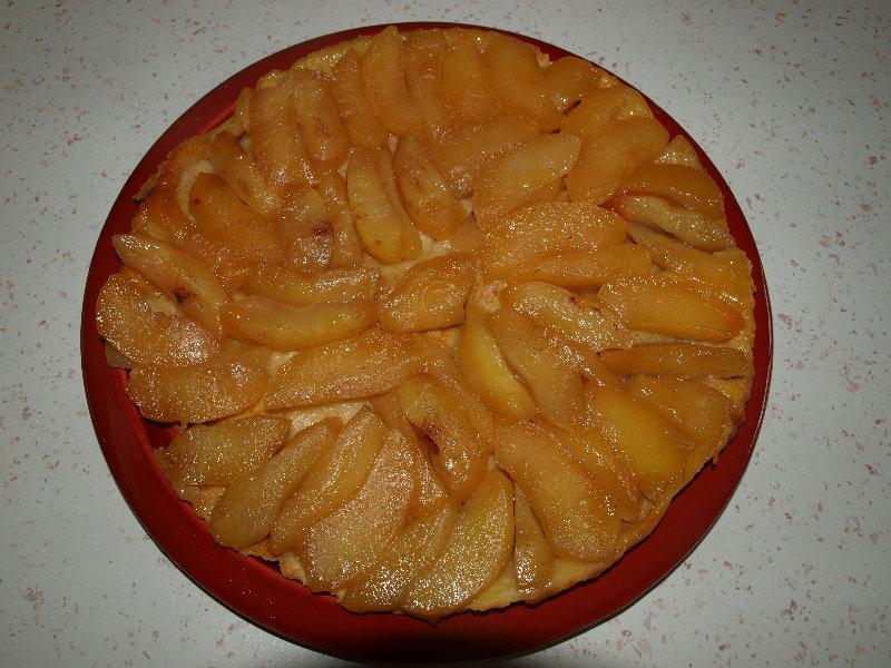 Tarte Tatin aux petits suisses