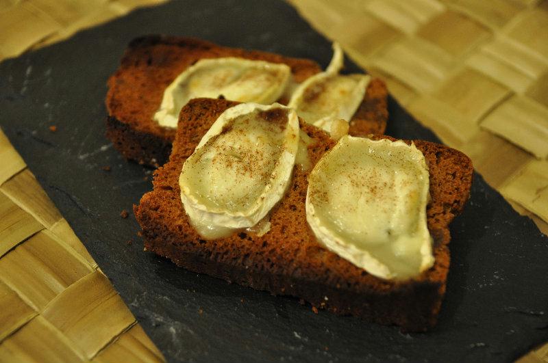 Toasts Pain d Épices et Chèvre