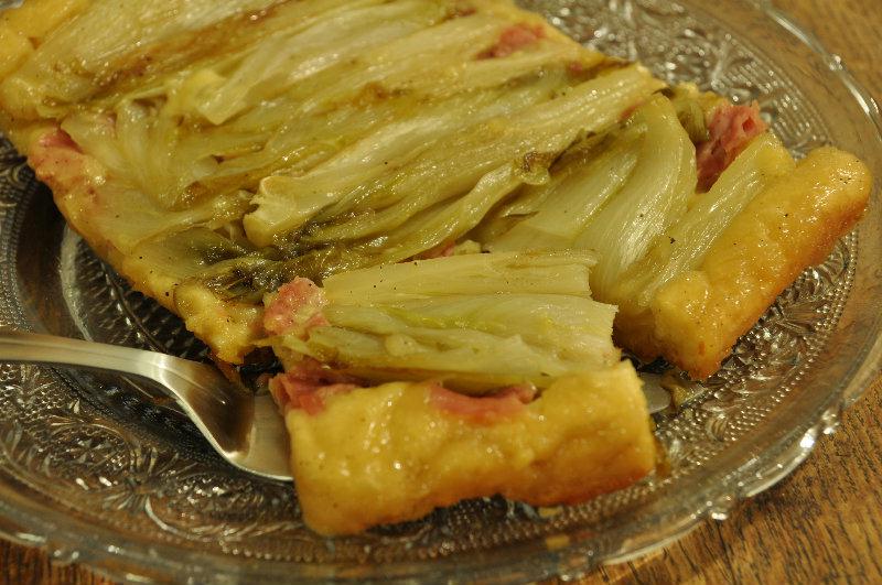 Endives au jambon façon Tatin