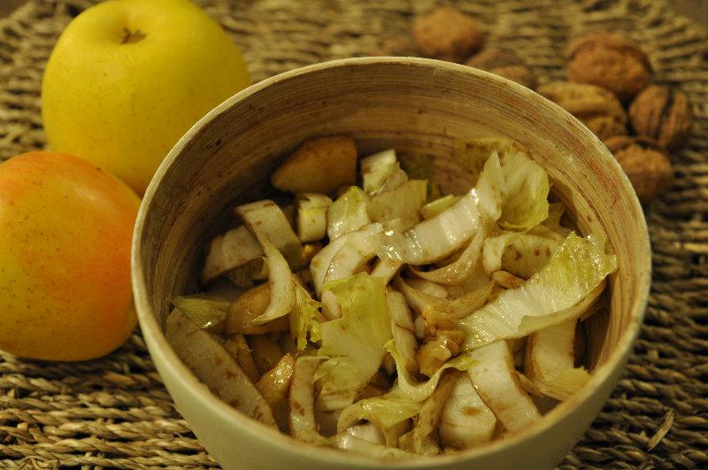Salade d'endives à la pomme