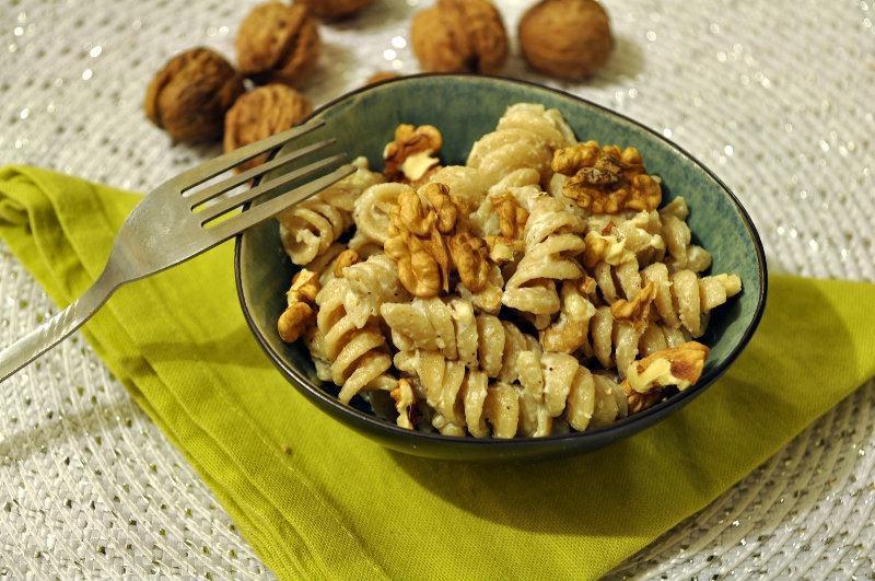 Pâtes aux noix et au mascarpone