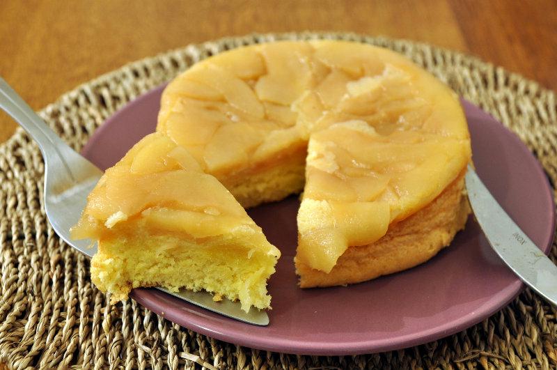 Gâteau de Savoie façon Tatin