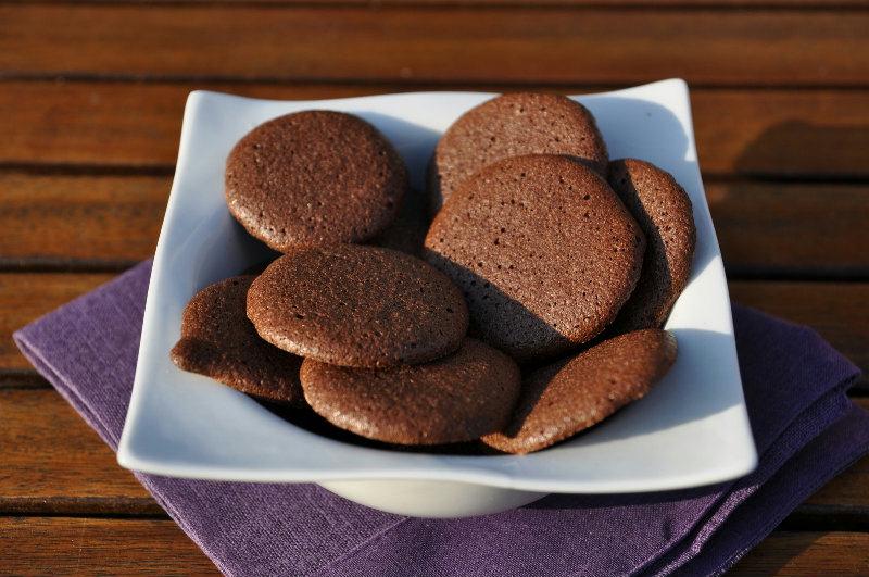 Macarons au chocolat