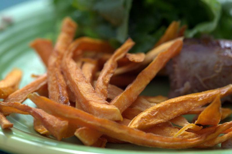 Frites de patates douces