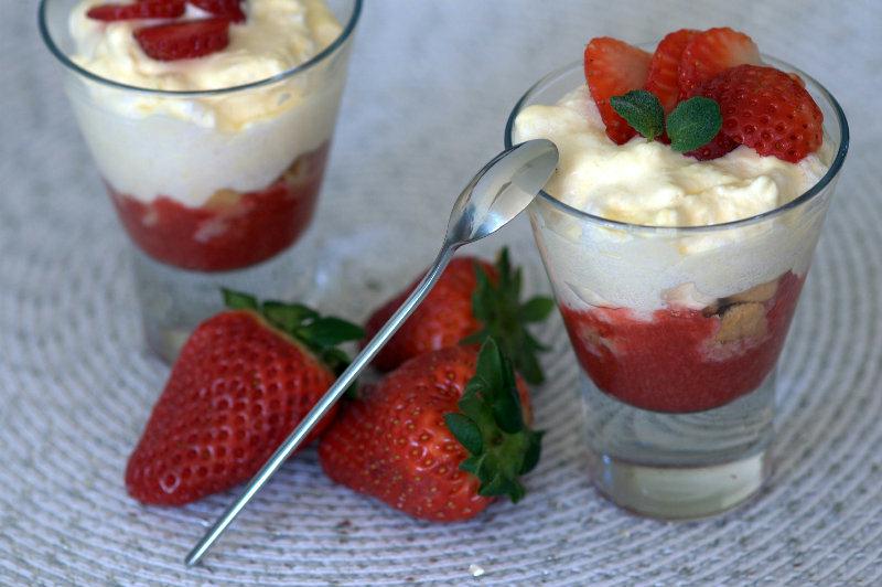 Tiramisu aux fraises