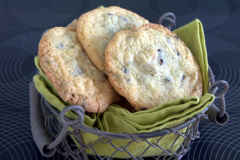Cookies aux noix et pépites de de chocolat