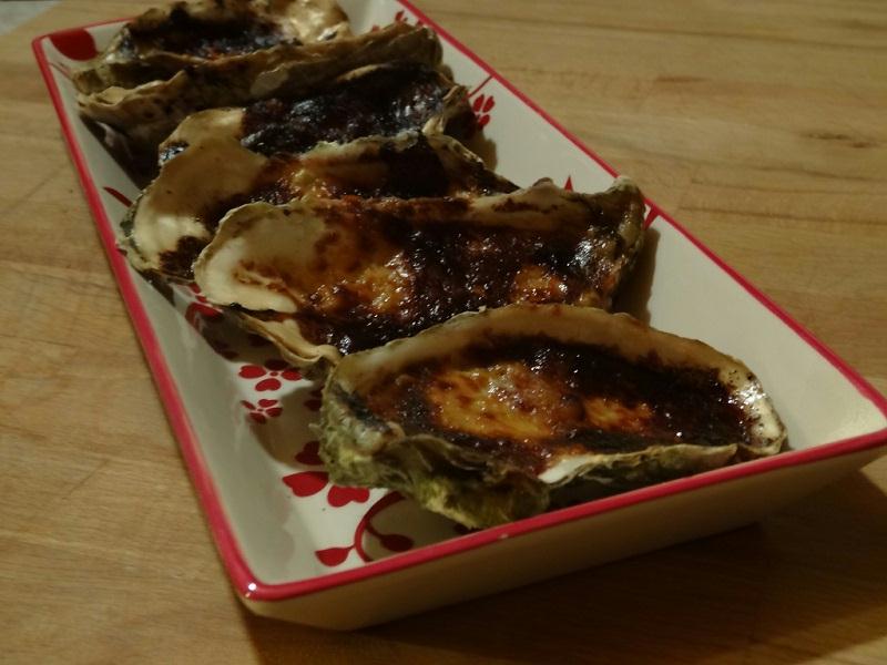 Huitres Gratinées