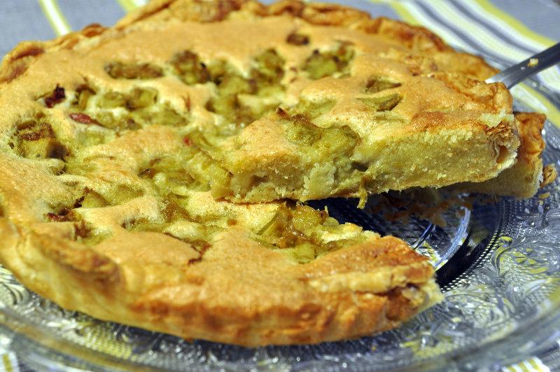 Tarte à la Rhubarbe