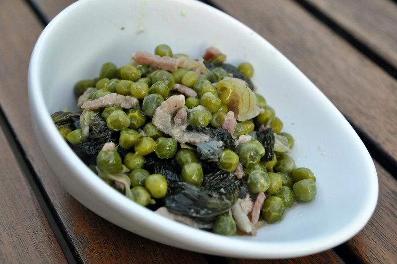 Poêlé de Petits pois à l'étouffé