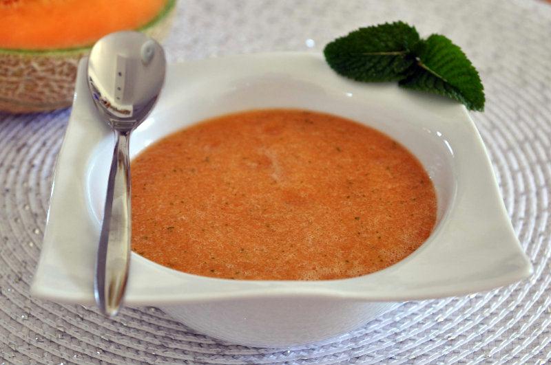 Soupe froide de Melon