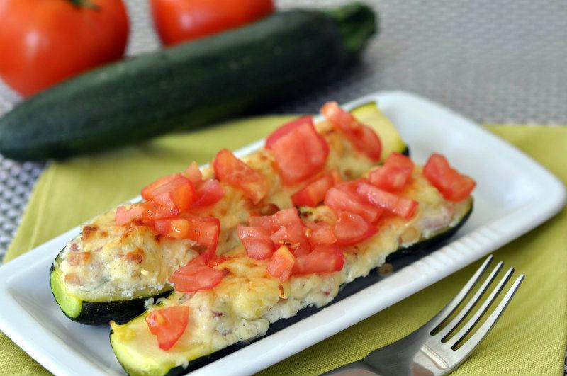 Courgettes Farcies à la Ricotta et aux tomates