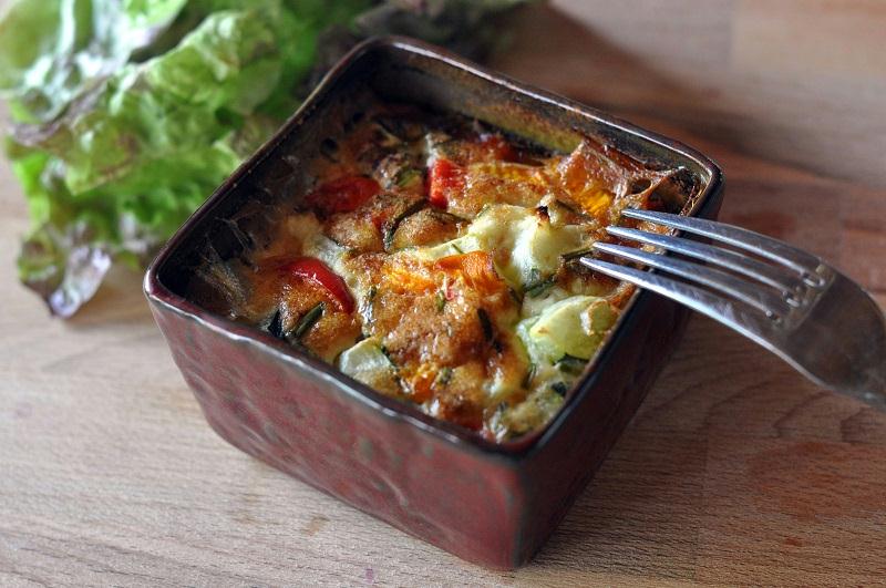 Flan de légumes méditerranéen