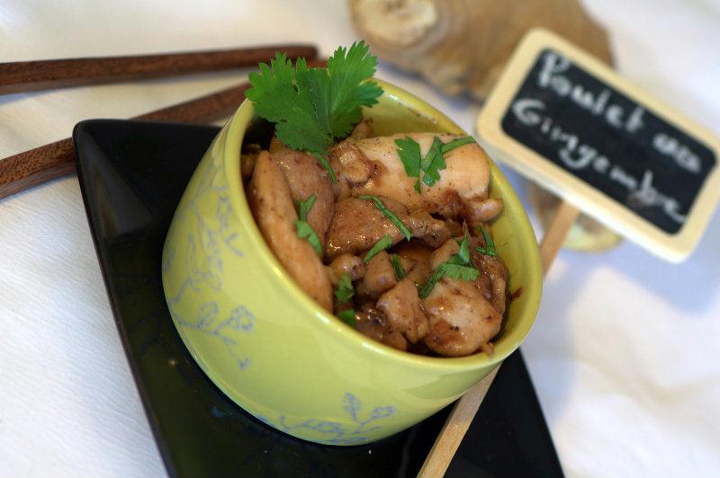Poulet au gingembre