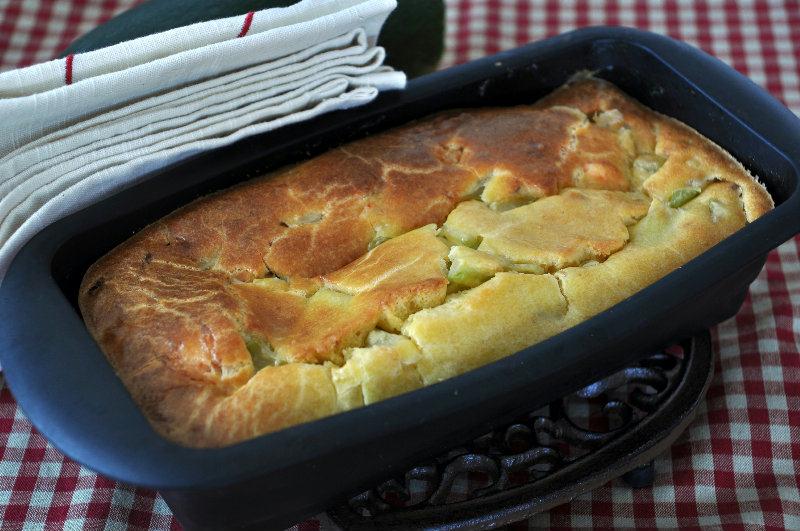 Cake au saumon et courgette