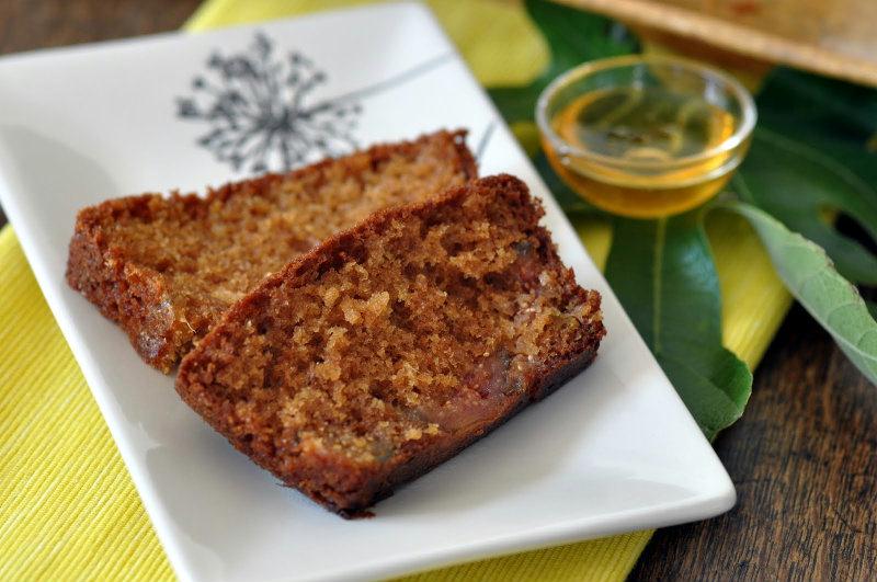 Cake aux figues et au miel