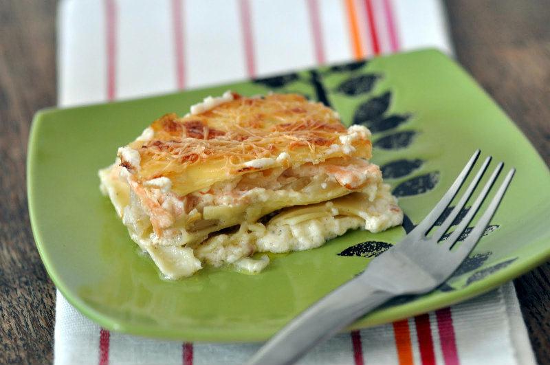 Lasagne saumon fenouil
