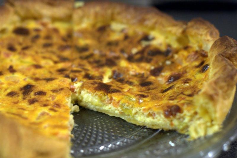 Quiche Poireaux Tomates