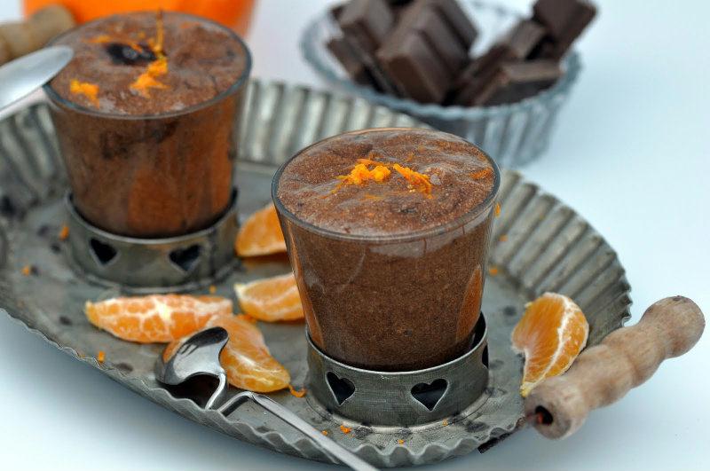 Mousse au chocolat à l'orange