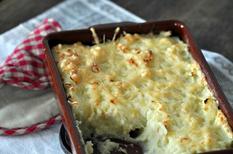 Purée en gratin