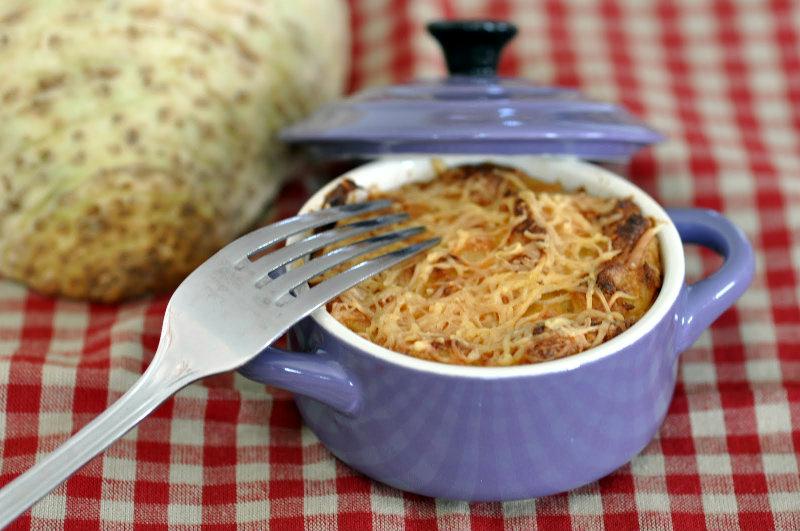 Gratin de cèleri boule