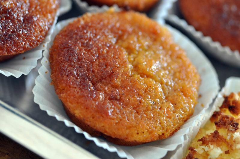 Muffins à la carotte et à l'orange