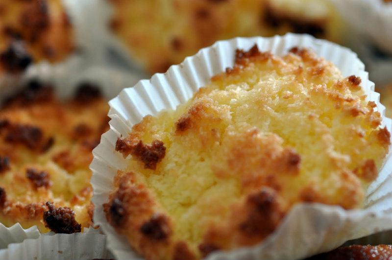 Congolais - Mini gâteaux à la noix de coco