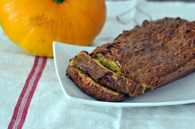 Cake au potiron et lardons