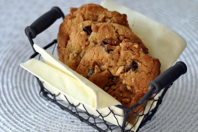 Cookies Américains aux cacahuétes caramélisées